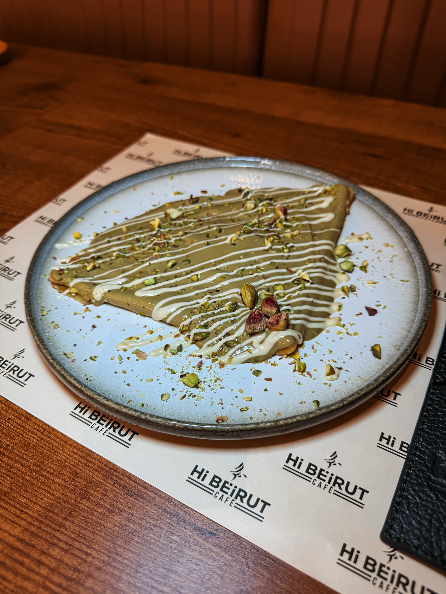 Crêpe Pistache signature
