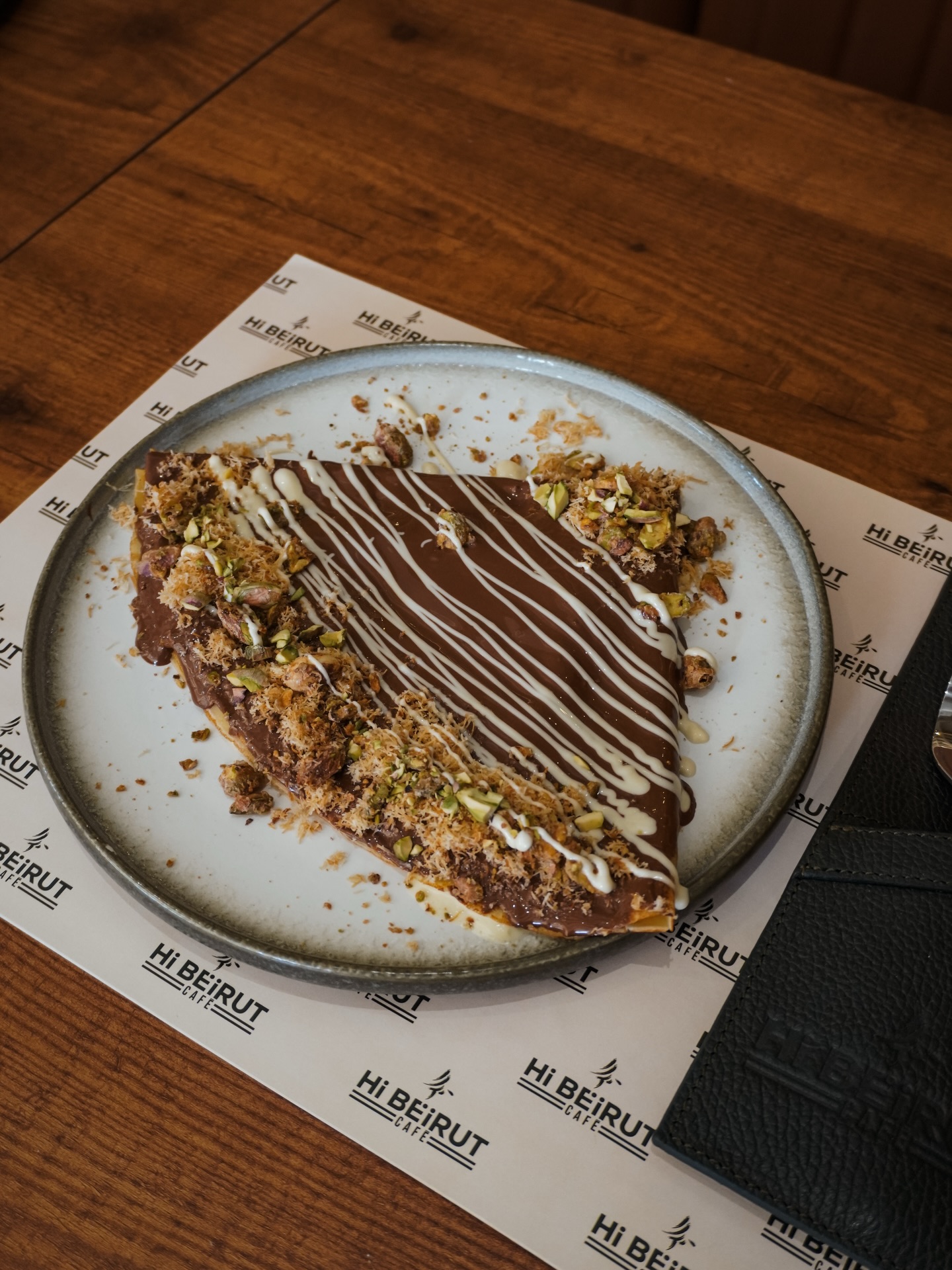 Kunafa Chocolate Drizzle