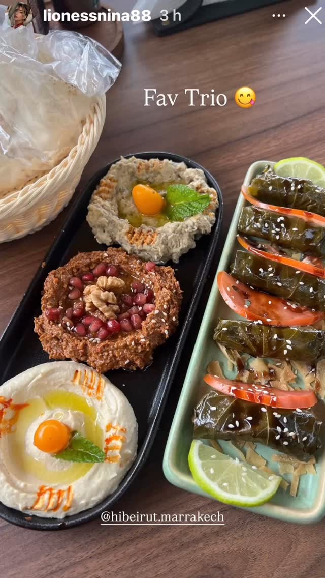 Spécialités libanaises spread